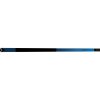 Pool biliardové tágo Maxton Fiber modré, dvojdielne, 148cm, 13mm koža