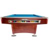 Biliardový stôl Olio mahagón 9ft