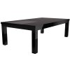 Pool biliardový-jedálenský stôl Rasson Penelope 8' čierny lesklý