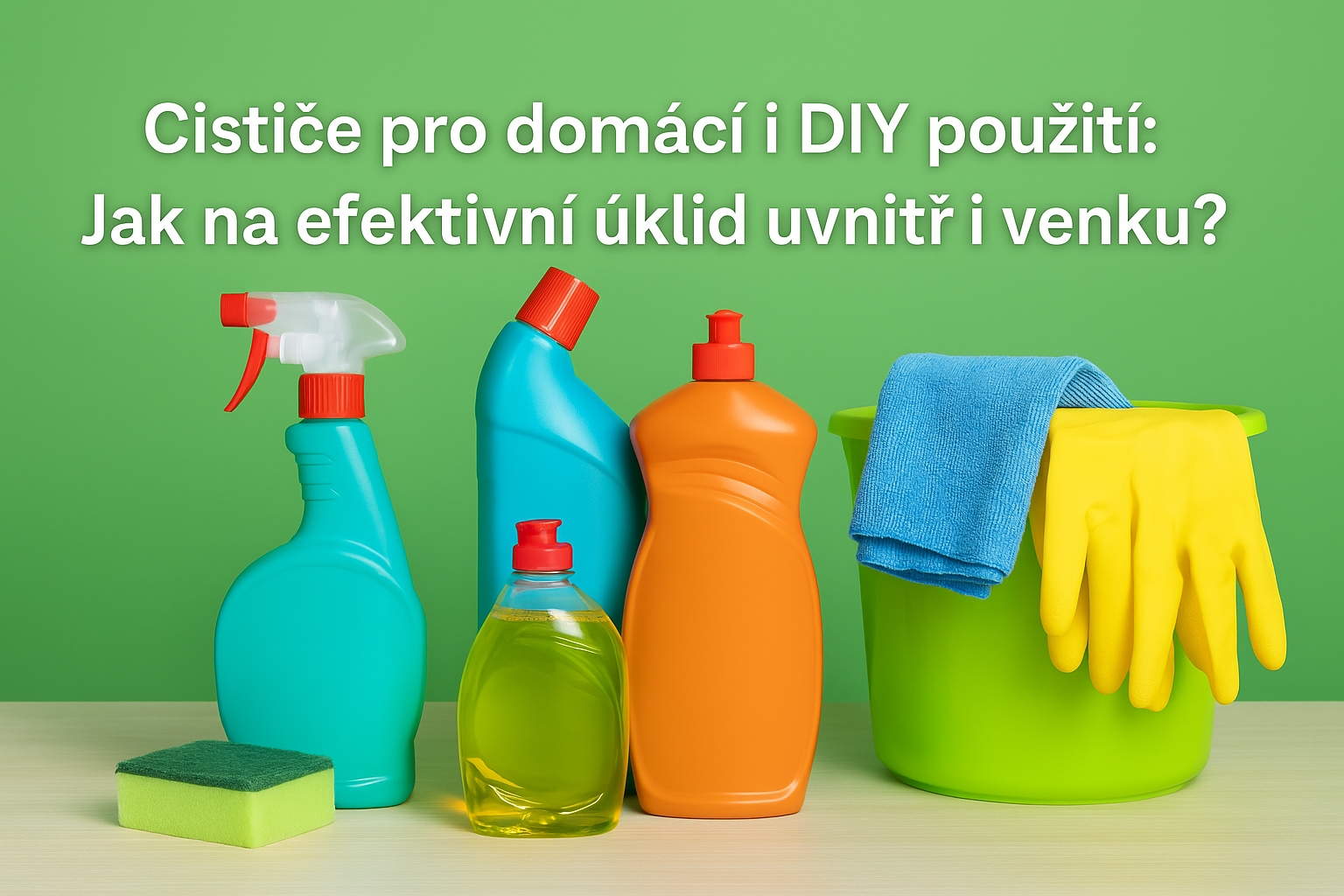 Jak na efektivní úklid uvnitř i venku?