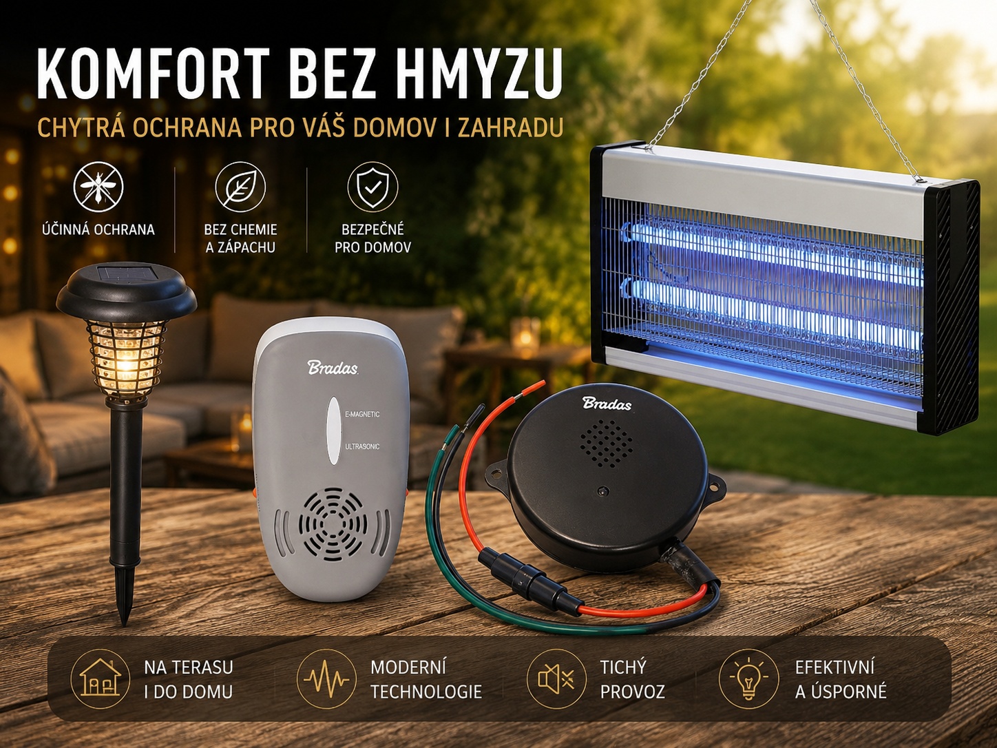 Lapače hmyzu a odpuzovače zvířat: Proč dnes nejde jen o komfort, ale i hygienu a ochranu prostoru