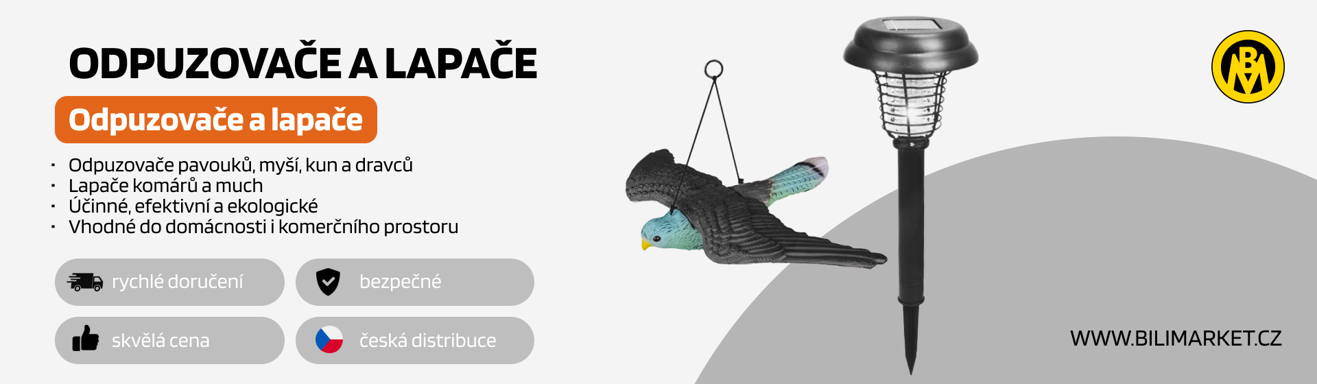 Odpuzovače a lapače