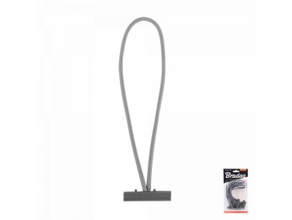 BRADAS® Bungee Cord T-bar 10 ks upínací guma 20 cm BCT1-0420GY-B