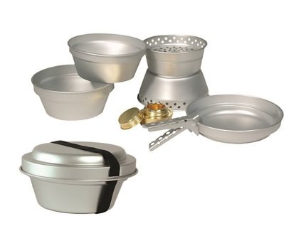 Lihový vařič - outdoorová souprava pro vaření 6 v 1  Hmotnost pouze 600 g