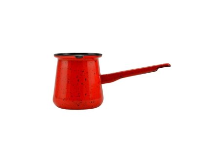 Smaltovaná džezva 390 ml – univerzální nádoba pro ohřev vody a tekutin