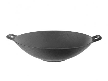 Pánev litinová WOK 44 x 37 x 10 cm