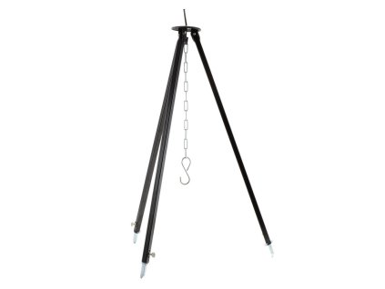 Trojnožka pro kotlík, teleskopická (výška 75 - 150 cm) Teleskop s velkou nosností