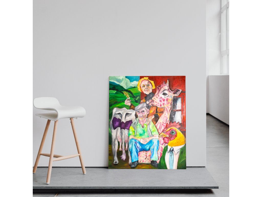 Grey Interior Wall Frame Mockup Instagram Post (5)