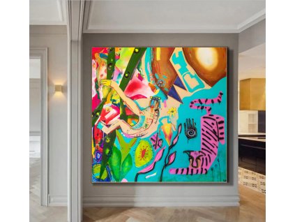 Bezčas I 150x150 cm