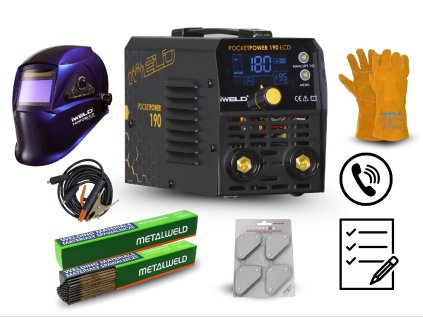 3/3 PROFI MMA set Pocketpower 190