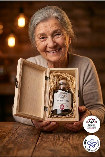 darek pro babicku domaci visnovy liker