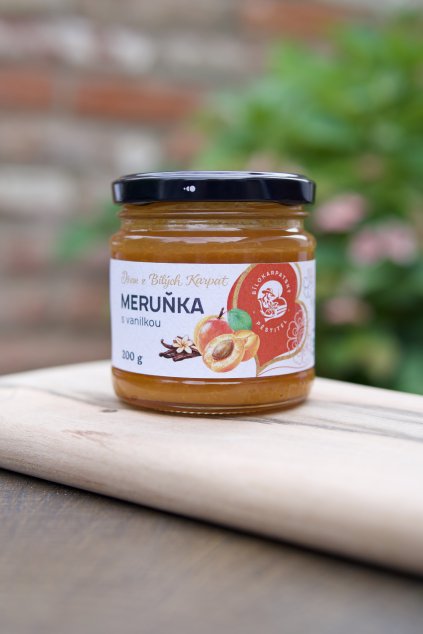 Meruňka s vanilkou eko džem / marmeláda