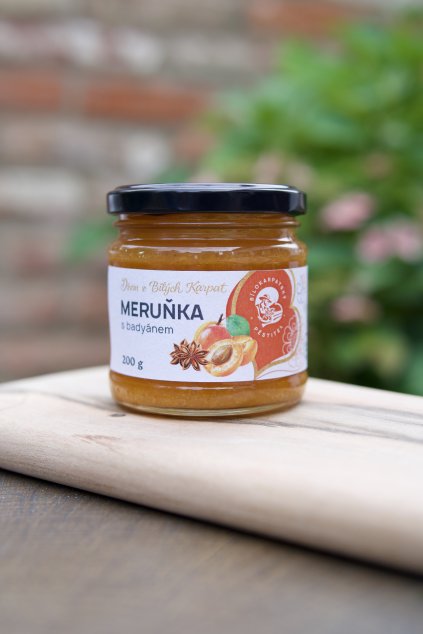 Meruňka s badyánem eko džem / marmeláda