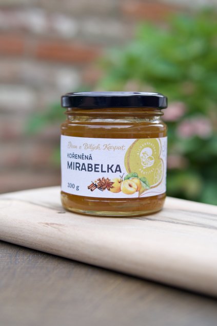 Kořeněná mirabelka eko džem / marmeláda