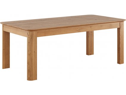 Jídelní stůl Divisione 220x100 cm, dub, masiv