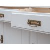 Komoda Toskania 3.3, masiv, borovice, bílá