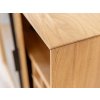 Komoda s barem Modern Loft 1d/1s, dub, masiv