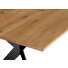 Jídelní stůl Caserta 100x200 cm, dub, masiv