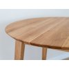 Stůl Orbetello 90 cm, kulatý, Dub, masiv