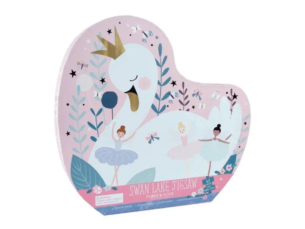 Floss&Rock Puzzle Začarovaná labuť 40ks