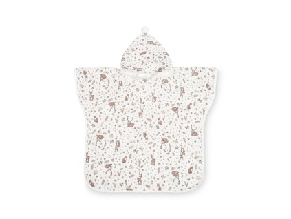 muselinove ponco kralicci biele