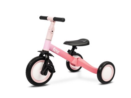 multifunkcne detske odrazadlo a bicykel 4v1 fox ruzove