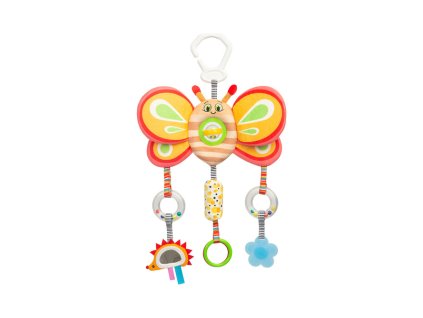 zavesna hracka hrkalka motylik maxi