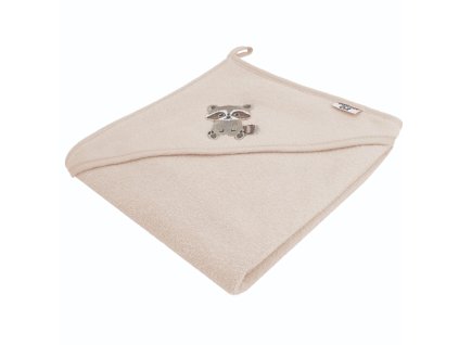 osuska s kapucnou a uskami myval 80x80 cm bezovy