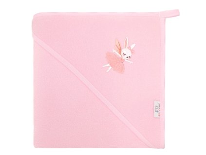 osuska s kapucnou a uskami baletka 80x80 cm ruzova