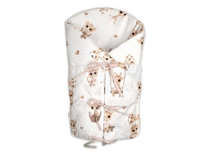 klasicka retro zavinovacka snurovacia s vyplnou zirafka bezova