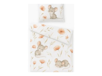 obliecky do postielky s vyplnou vrecusko bavlna myska 135x100cm 40x60cm