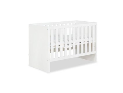 klups detska postel amelie biela 120x60cm bariera