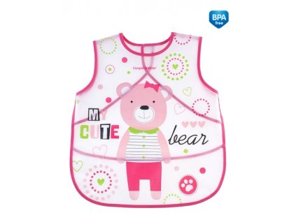 canpol babies plastovy zasterka s vreckom puppets ruzova