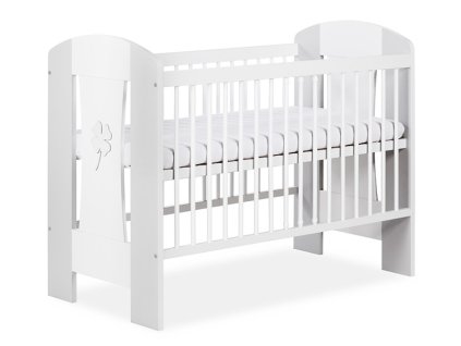 klups postielka nati stvorlistok biela seda 120 x 60 cm