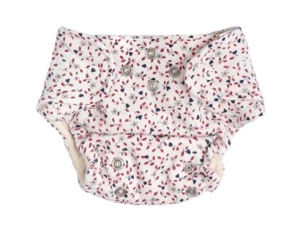 Mamatti Látková plenka EKO sada - kalhotky + 2 x plenka, vel. 3 - 8 kg, Mouse (Velikost 5 - 14 kg)