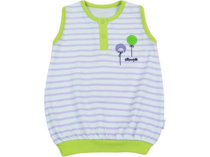 Nicol Třičko kr.r. - PUNTÍKY, bílé (Velikost 68 (3-6m))