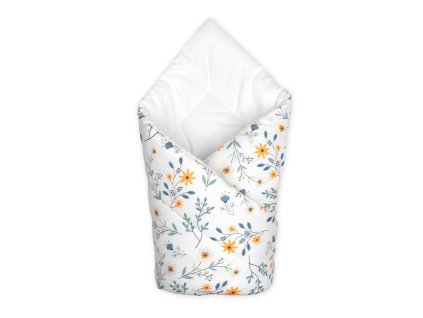 dojcenska zavinovacka klasik kuzelna luka biela s potlacou