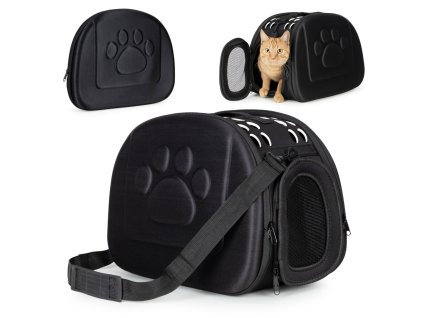 velka cestovna taska na prupravu kocek a psov cierna