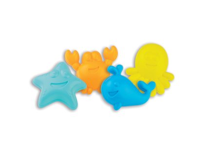 androni tvoritka na pisek 4 kusy vesely morsky svet