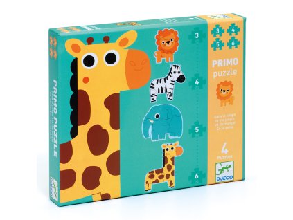 DJ07135 PRIMO PUZZLE Dzungla 01