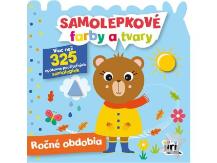 Samolepkové farby a tvary pre najmenších Štyri ročné obdobia