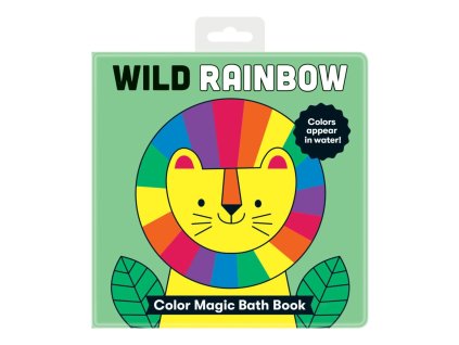 mudpuppy knizka na kupanie duhova divocina