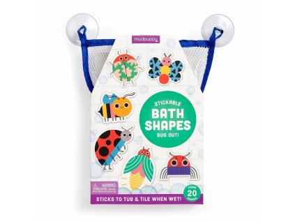 mudpuppy nalepovaci penove tvary do koupele broucci