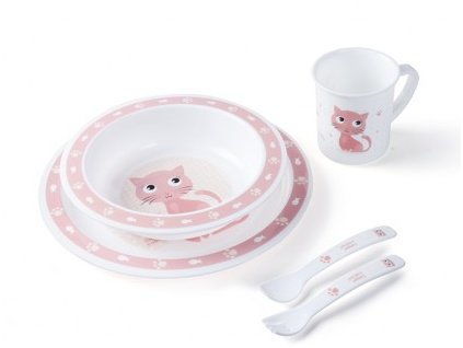 canpol babies plastova sada riadu cute animals macicka