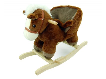 hojdaci konik s melodiou adam toys hnedy