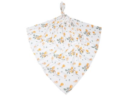 luxusna osuska plienka 110x110cm bambusova hrusky