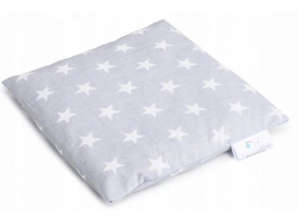 velky nahrievaci vankusik s ceresnovymi kostkami hviezdy v sedej