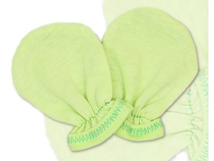 rukavicky bavlna terjan zelene vel 2