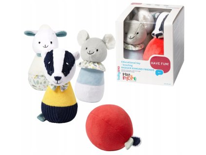 babyono edukacne plysove kolky badger edmund friend