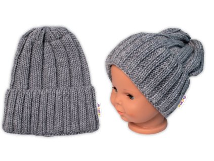 baby nellys zimna nadcasova ciapka mom and baby seda